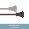 Kenney Mfg Kenney Seville 5/8" Standard Decorative Window Curtain Rod, 48-86", Oil Rubbed Bronze KN75351NP - alternate 3